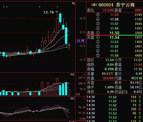 苏宁云商股票最新动态，市场走势及前景展望